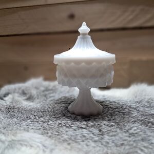 Elegant White Decorative Jar